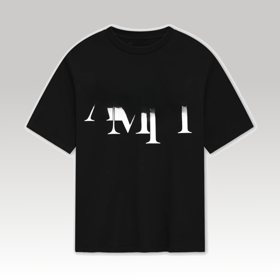 Staggered Logo Tee