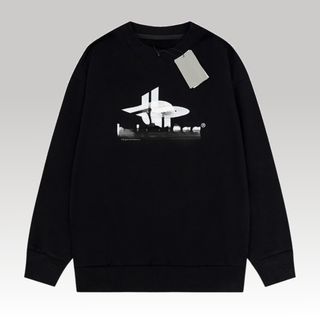 Layered Sports Round Oversized
