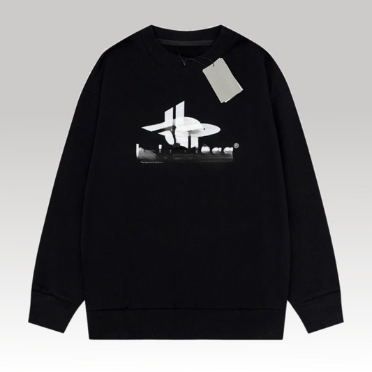 Layered Sports Round Oversized