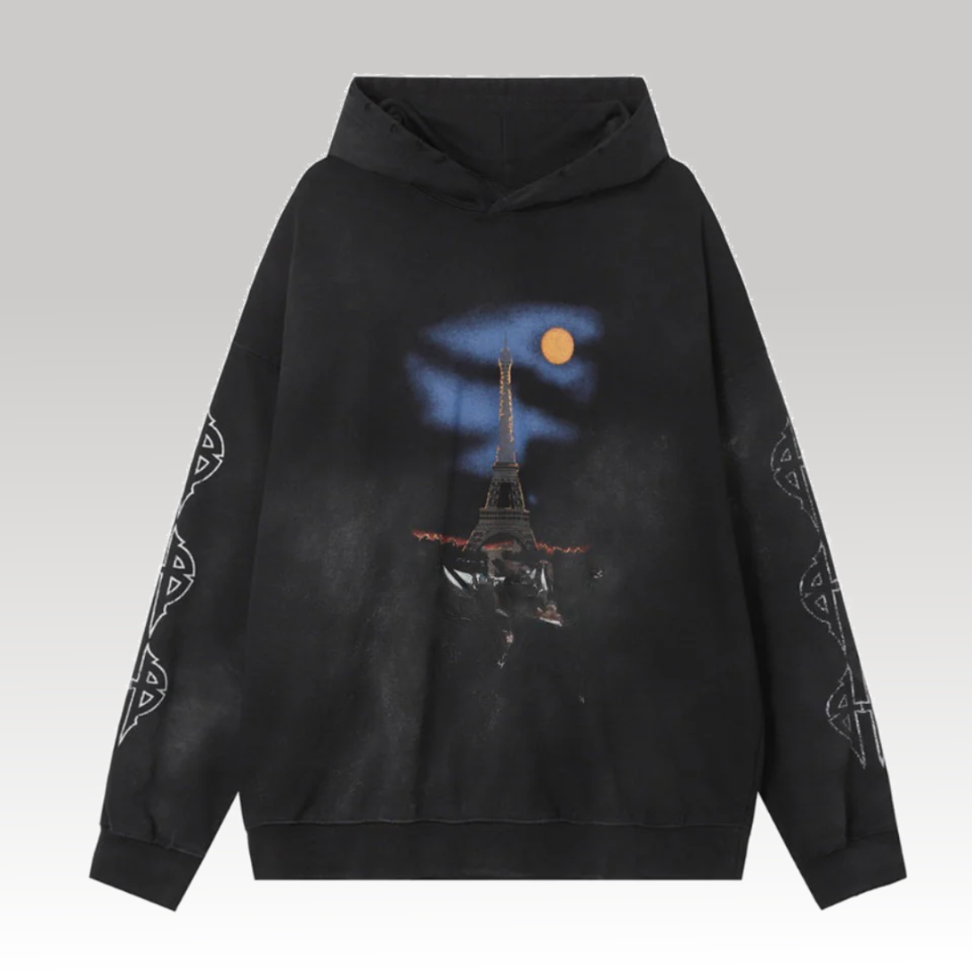 Paris Moon Hoodie