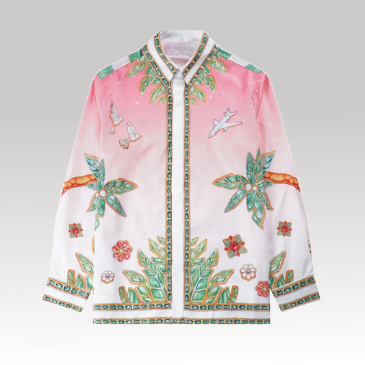Lagos Tennis Club Silk Shirt