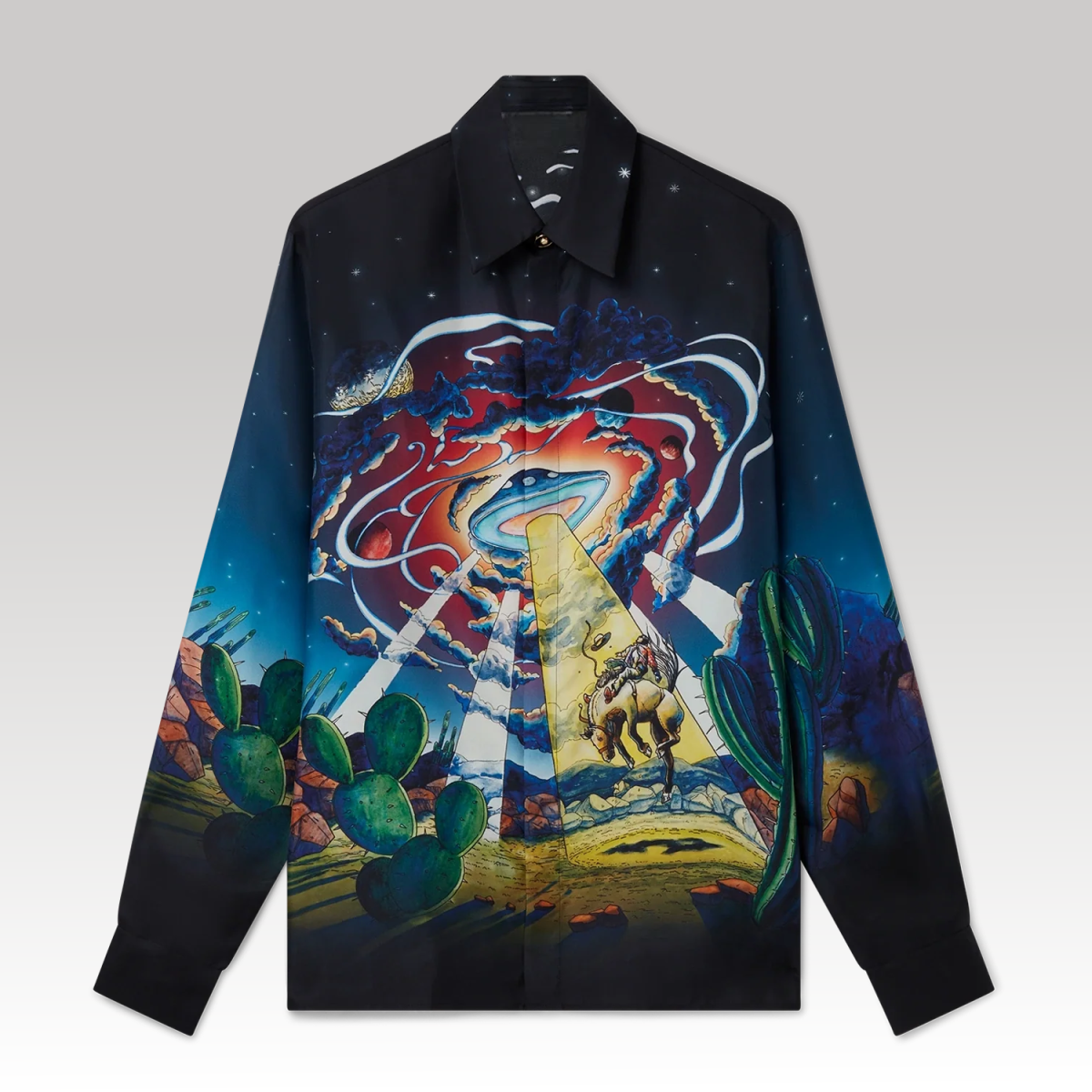 Cowboy De L’Espace Silk Shirt