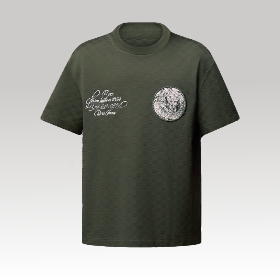 Damier Piqué T-Shirt