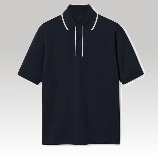Embroidered Cotton Piquet Polo Shirt