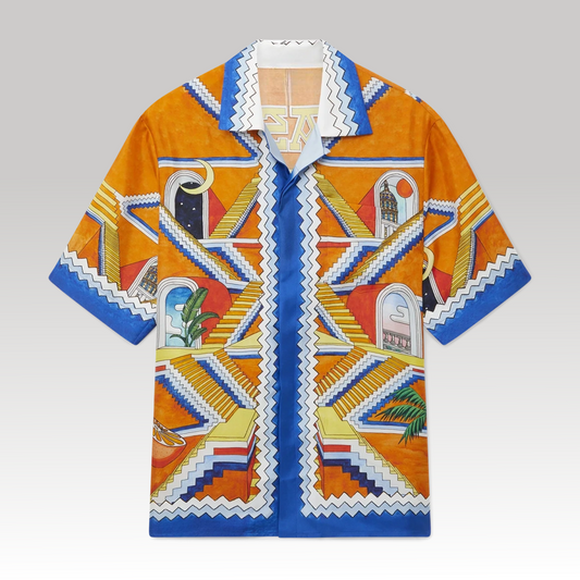 Escalier Infini Silk Shirt
