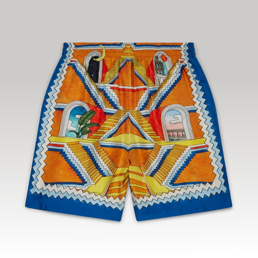 Escalier Infini Silk Shorts