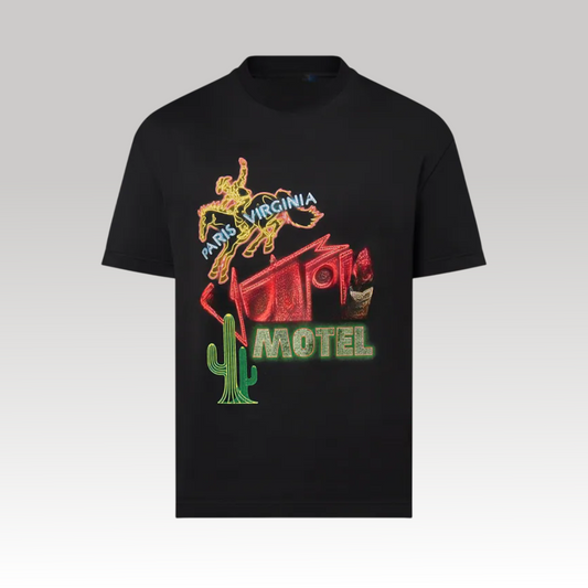 Graphic Embellished Cotton T-Shirt