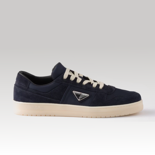 Downtown Re-Nylon and Suede Sneaker