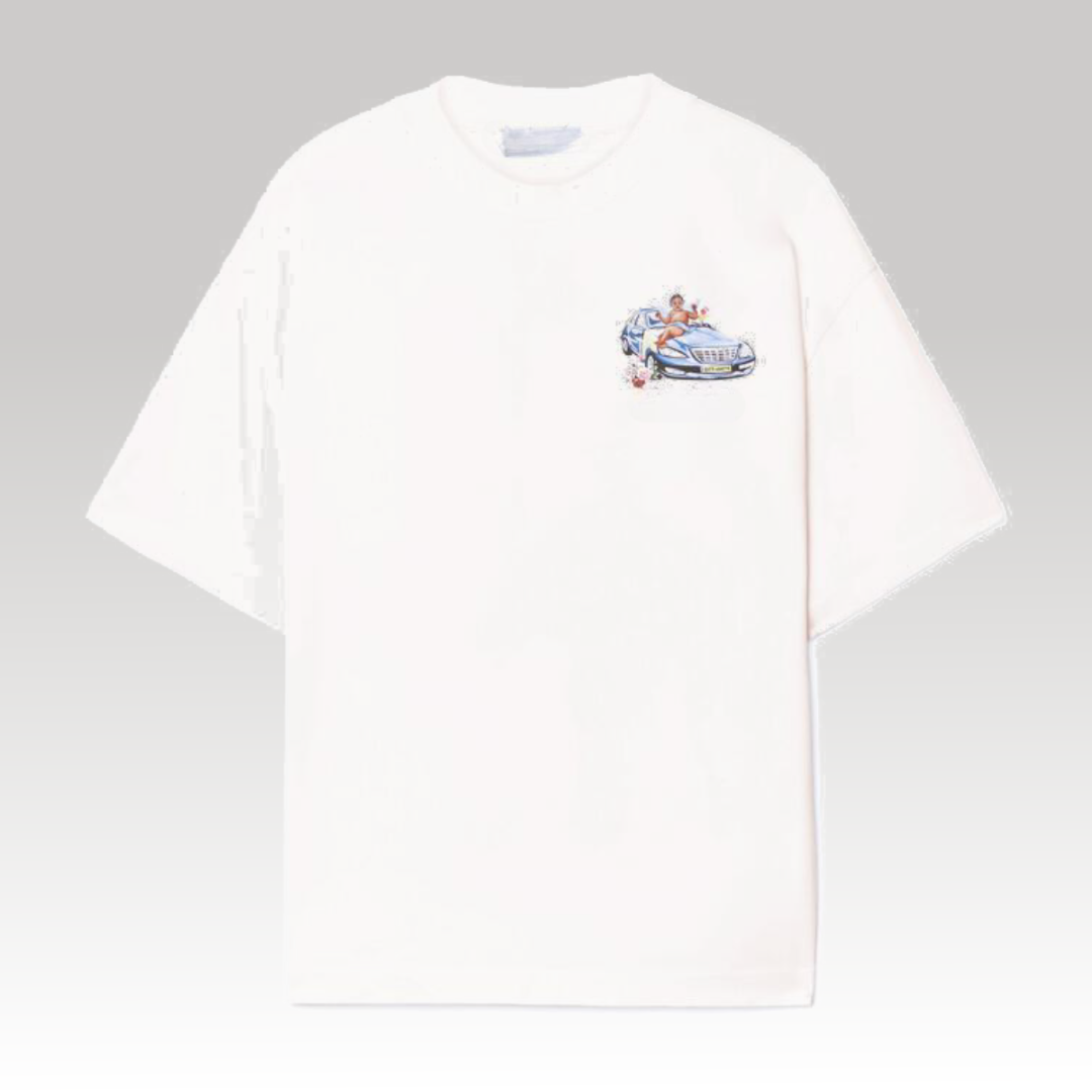 White Fresco Arrow T-Shirt