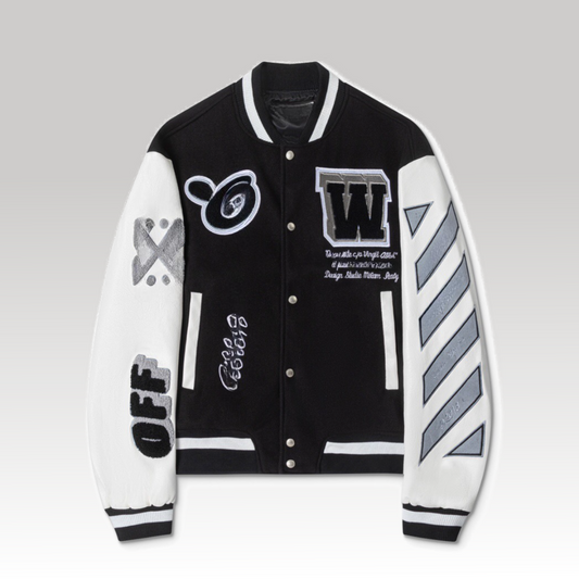 Lea Appliqué Varsity Jacket