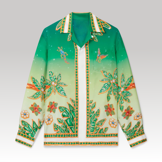 Joyaux D’Afrique Silk Shirt