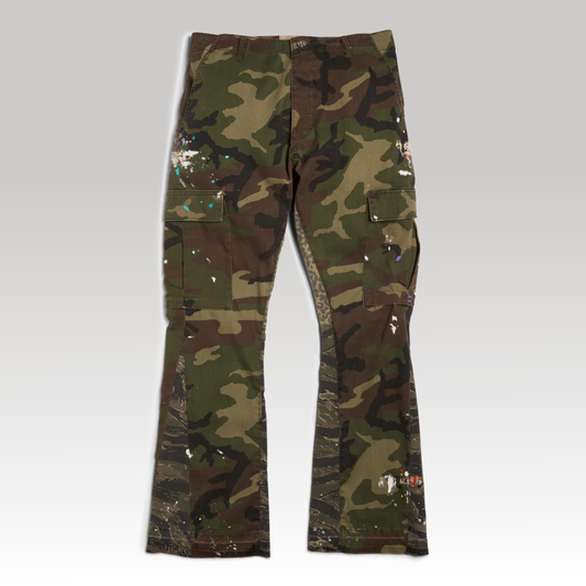 La Camo Flare Pants