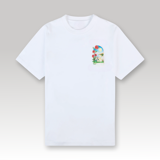 La Days Printed T-Shirt White