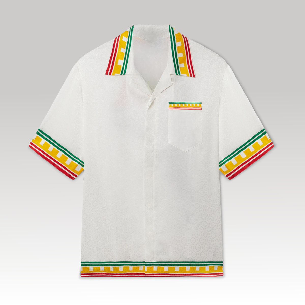 Leaning Column Silk Shirt
