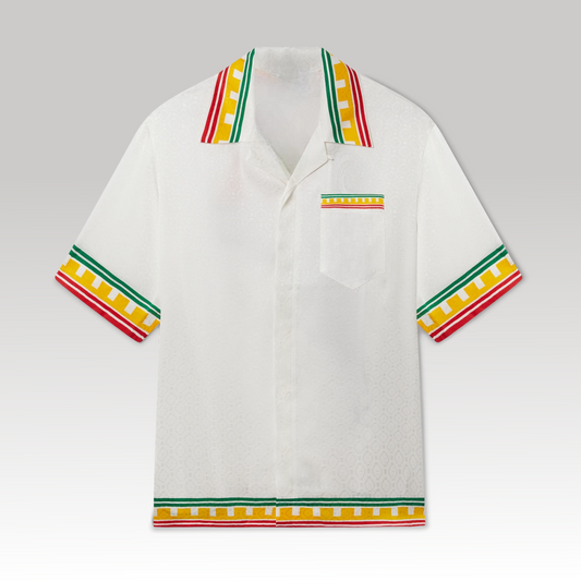 Leaning Column Silk Shirt