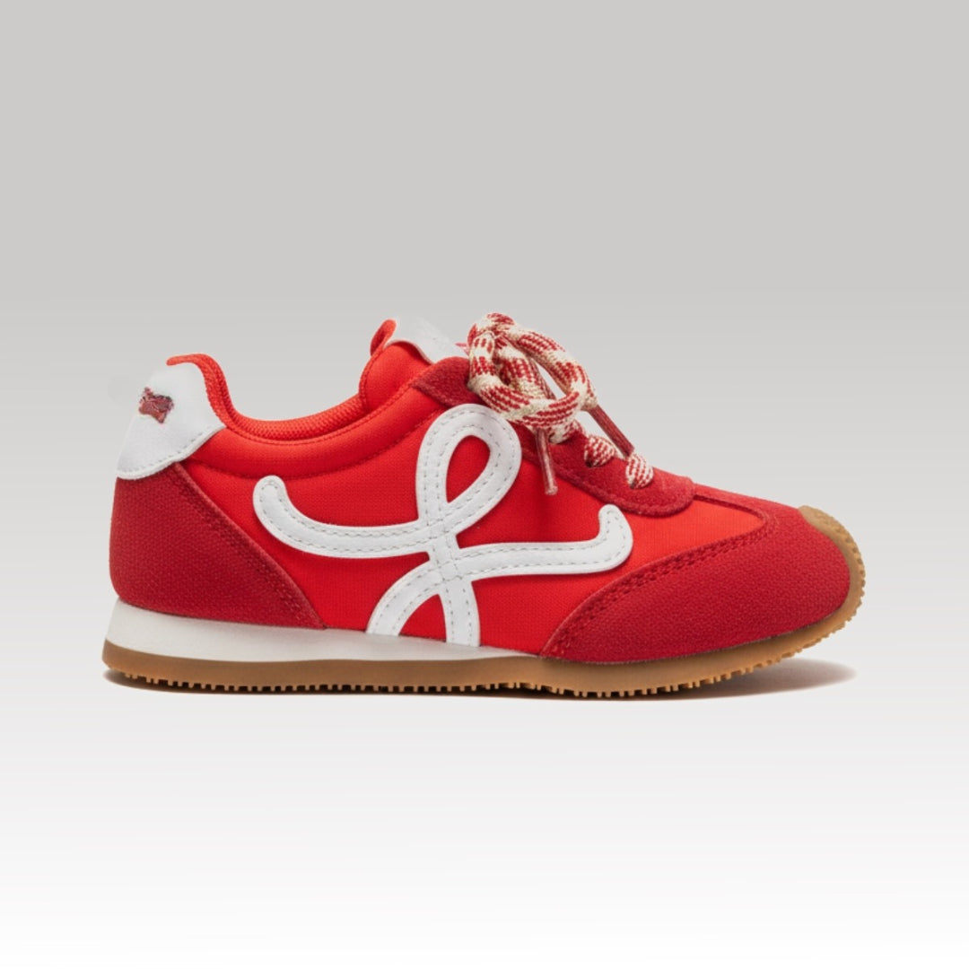 Kids Red Flow Runner Sneaker