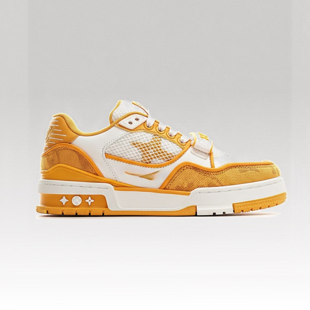 Kids Yellow Skate Sneaker