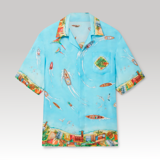 Maison Sur Piloti Silk Shirt