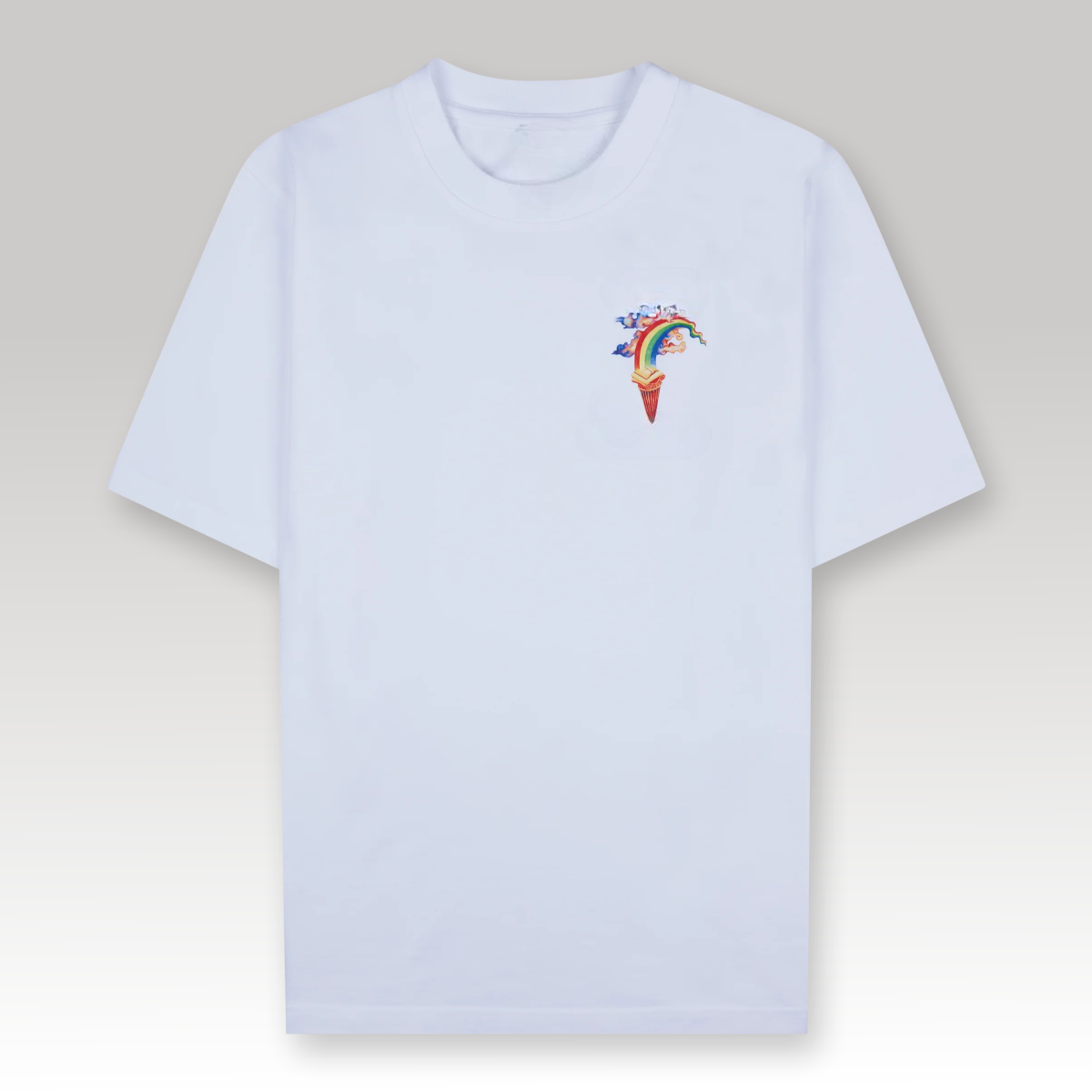 Nature Printed T-shirt White