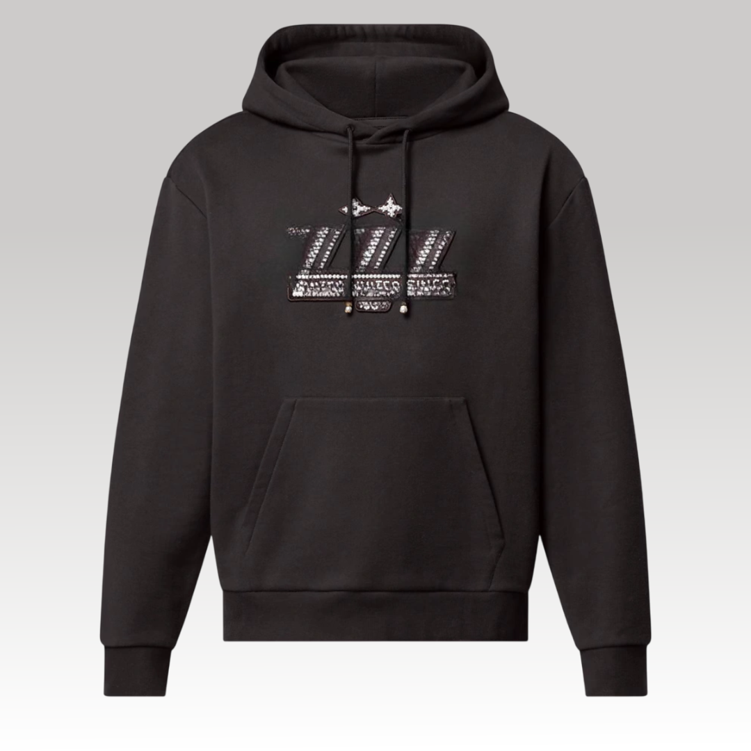 Pearl-Embellished Hoodie