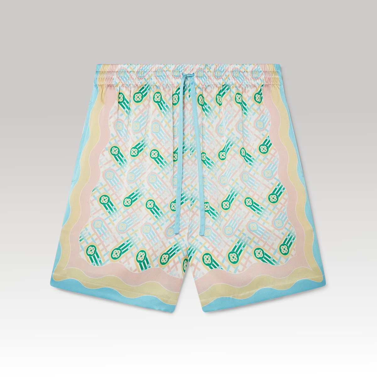 Ping Pong Silk Shorts