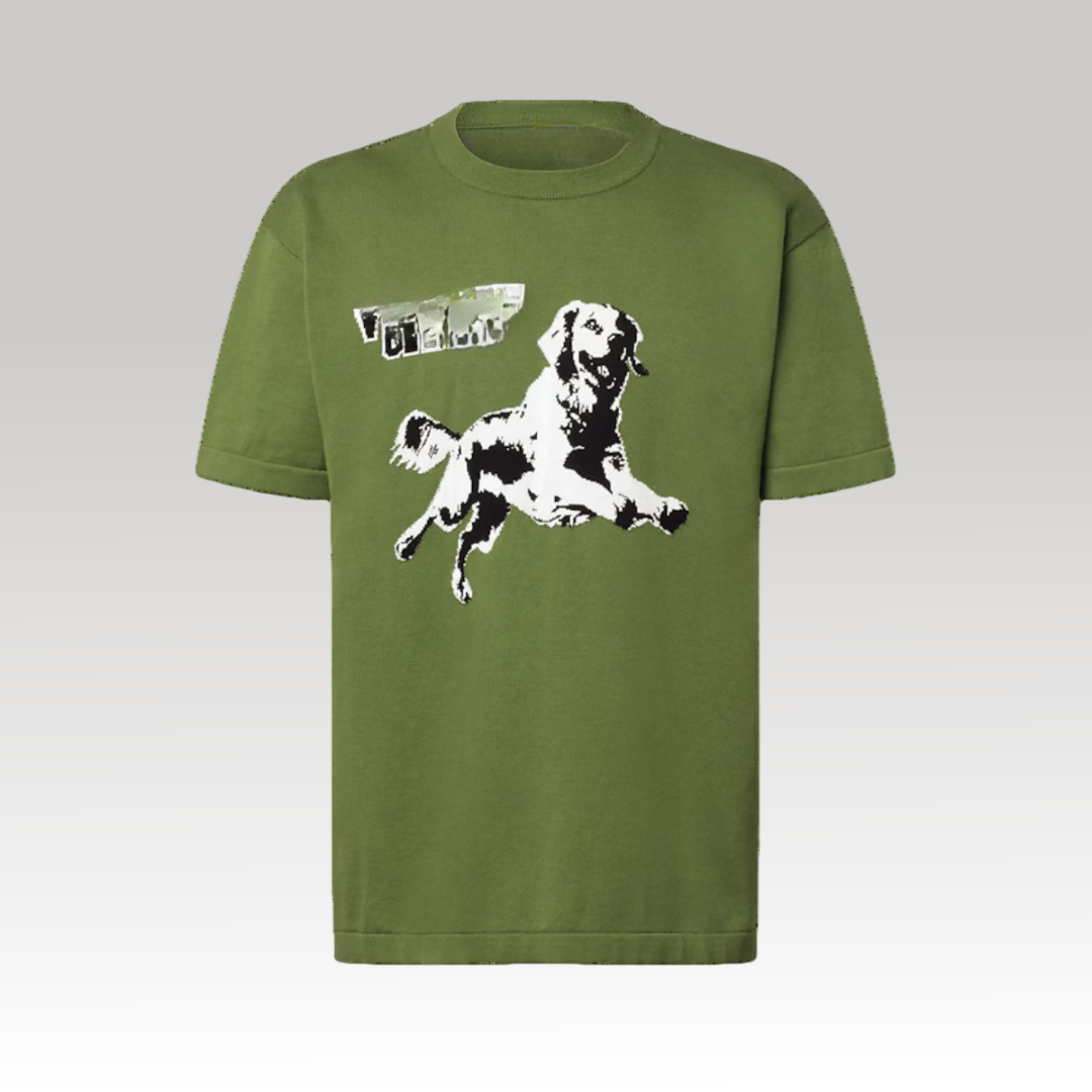 Short-Sleeved Cotton Crewneck