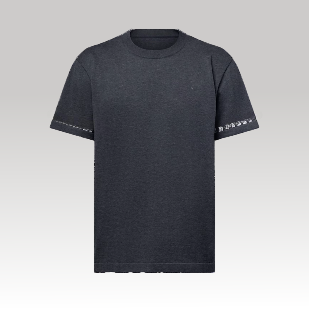 Short-Sleeved Cotton Crewneck