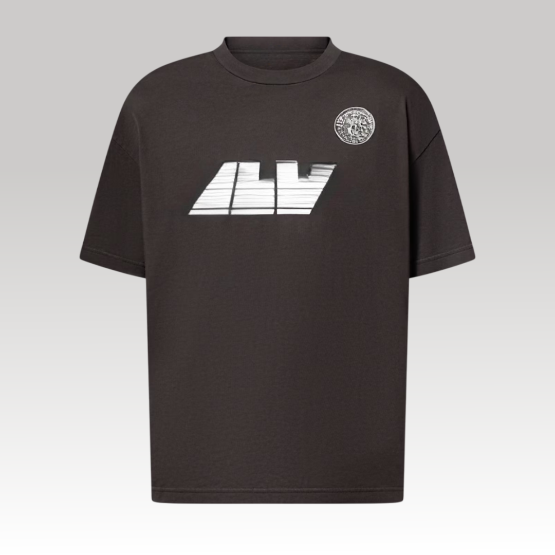 Washed Printed Cotton T-Shirt