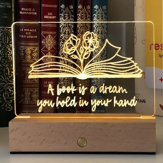 Kit : Gravure d'une lampe acrylique