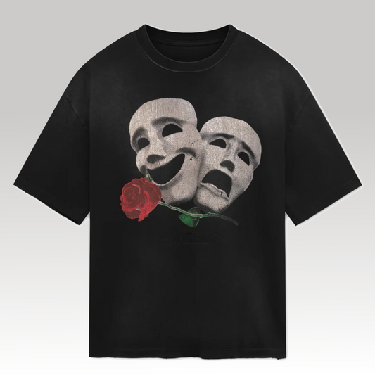 Theatre Masks Oversized Tee