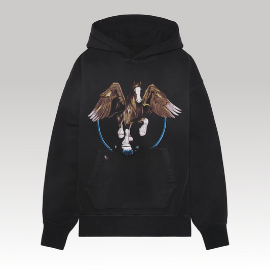 Vintage Wash Pegasus Hoodie