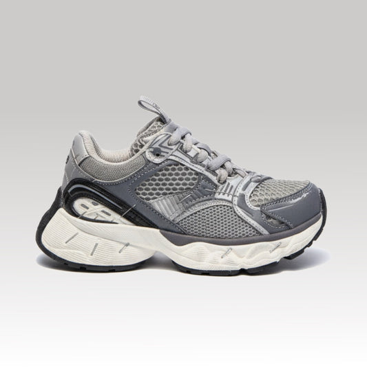 Kids Dark Grey Luxury Sneaker