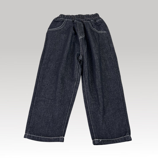 Kids Black Denim Jeans