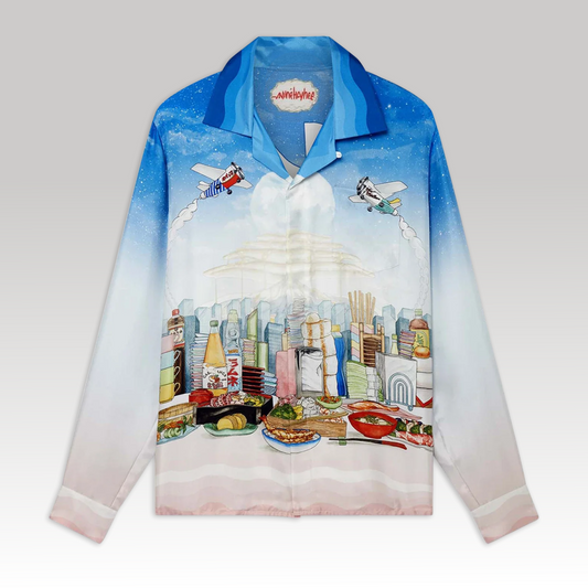 Casa Cafe Silk Shirt