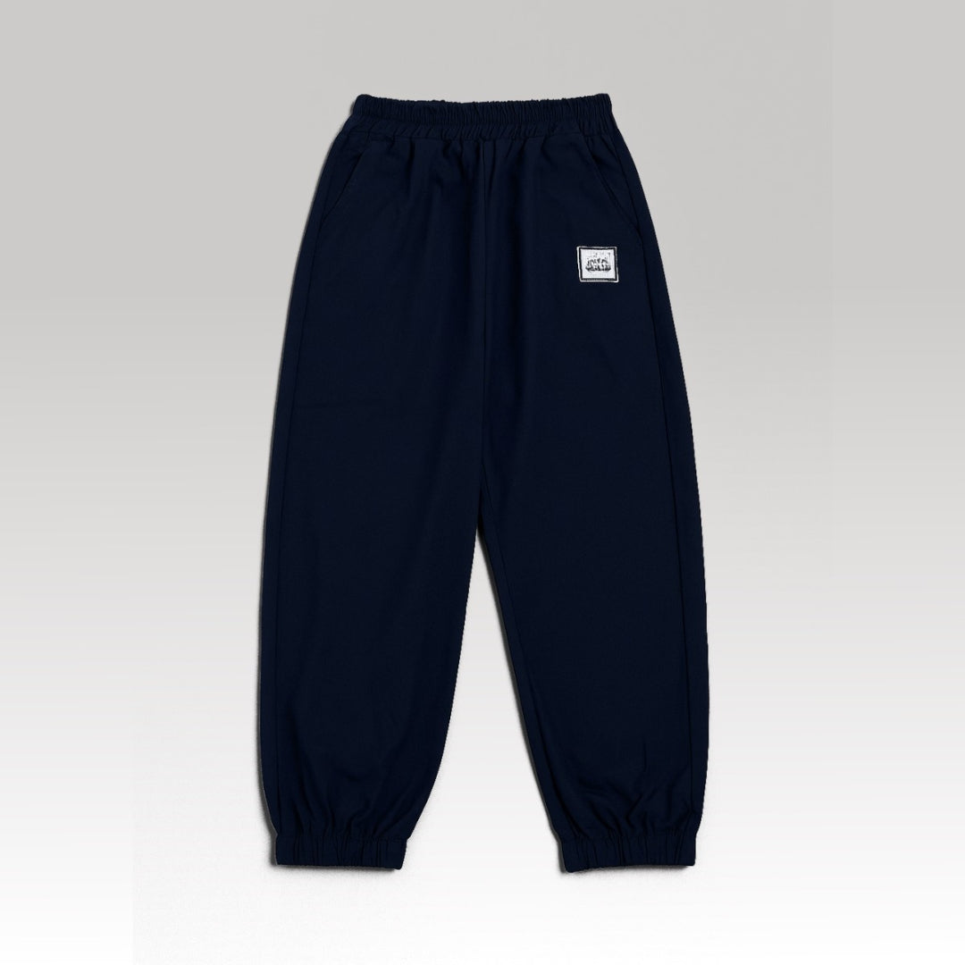 Kids Grey Knit Pants