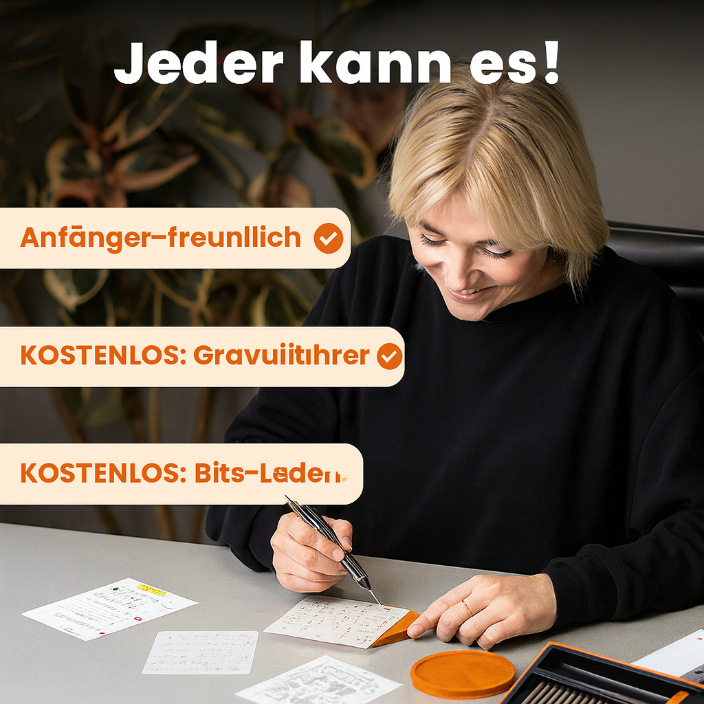 Lass dich begeistern vom originalen Customizer Gravurstift