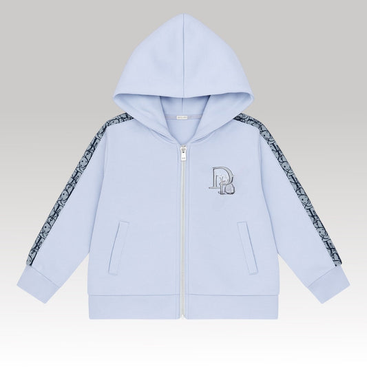 Kids Blue Designer Hoodie
