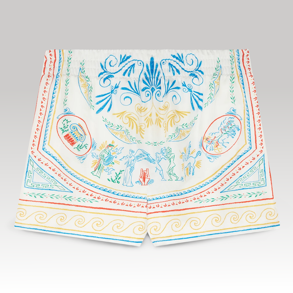Crayon Vase Silk Shorts