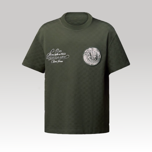 Damier Piqué T-Shirt