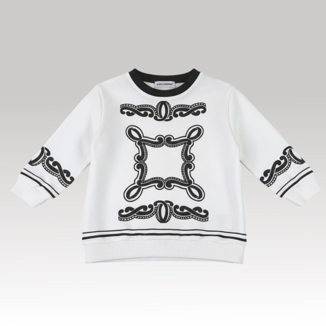 Kids Bandana Print Sweatshirt