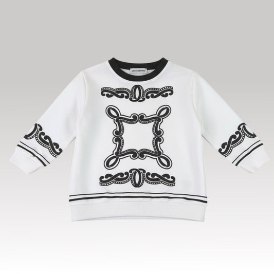 Kids Bandana Print Sweatshirt