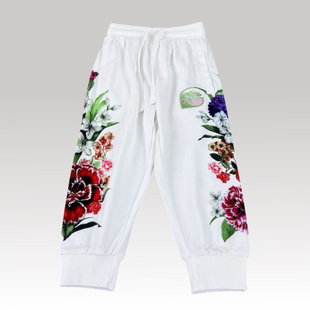 Kids Floral Print Pants