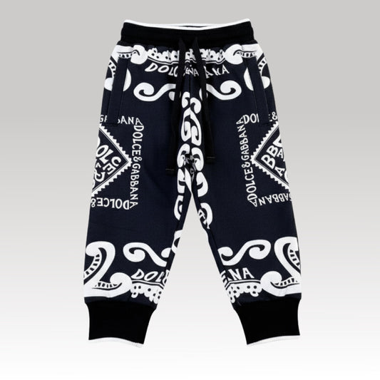 Kids Bandana Print Joggers