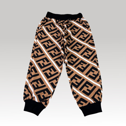 Kids FF Monogram Pants