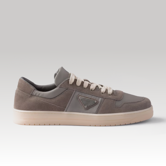 Downtown Re-Nylon and Suede Sneaker