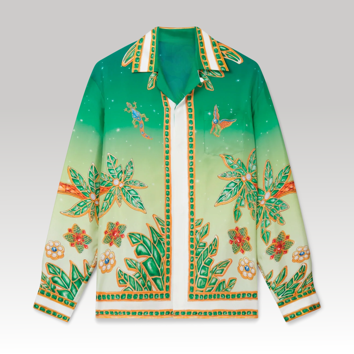 Joyaux D’Afrique Silk Shirt