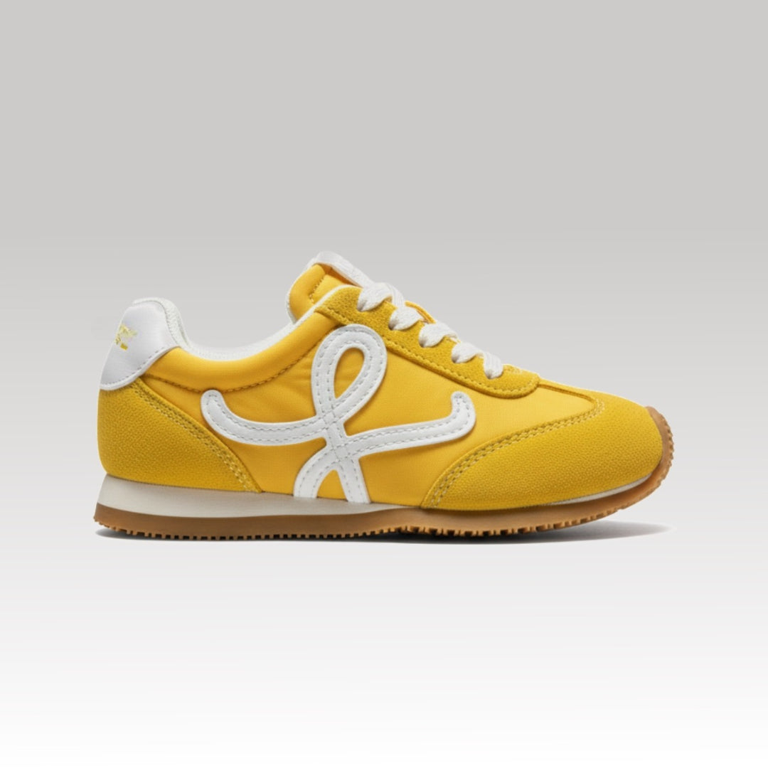 Kids Yellow Flow Runner Sneaker