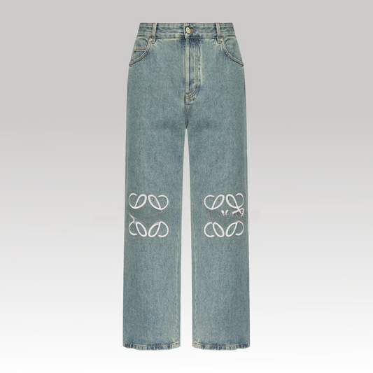 Anagram Baggy Denim Jeans