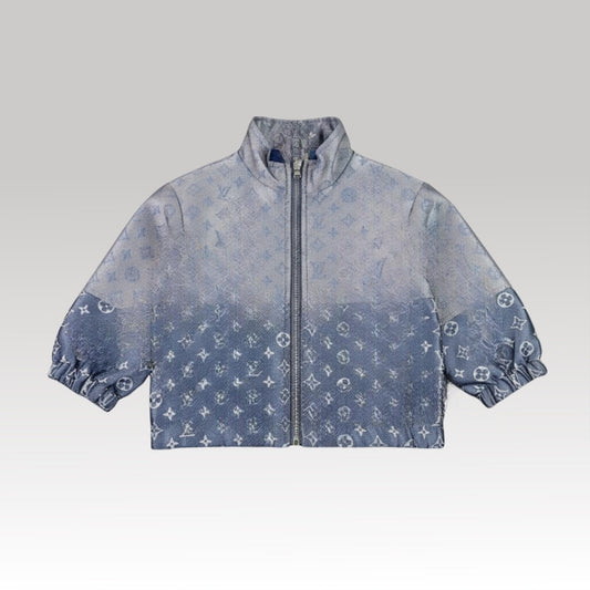 Kids Monogram Denim Jacket