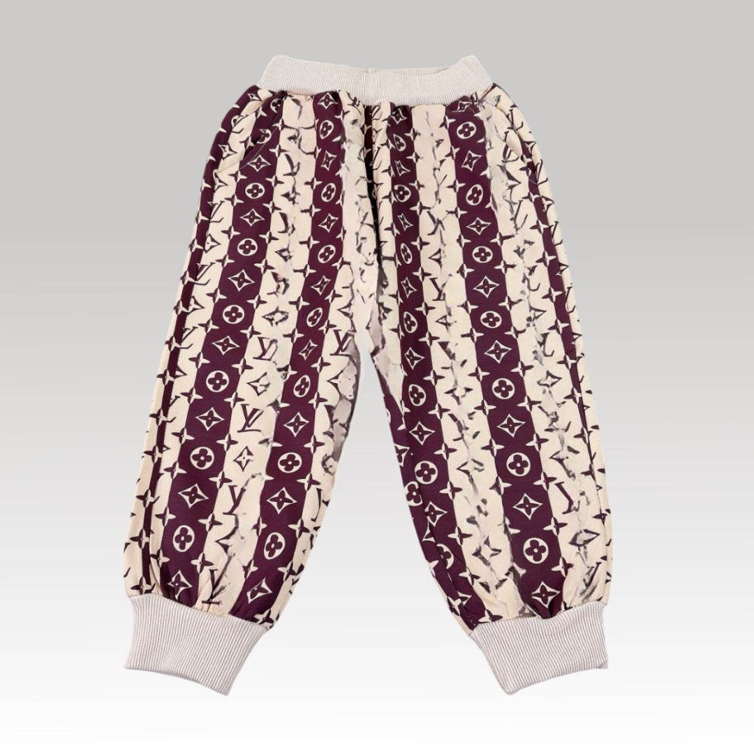 Kids Monogram Pants